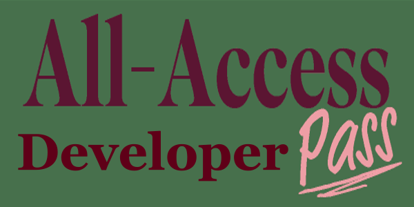 All Access Developer Ticket