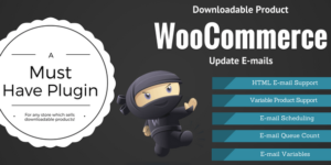WooCommerce Downloadable Product Update E-mails 2.0.7