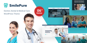 SmilePure Dental Medical Care WP Theme 1.3.4