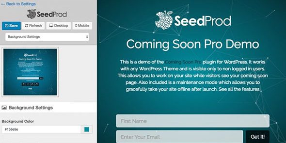 Seedprod Coming Soon Pro Maintenance Mode 6.15.12