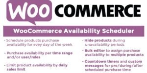 WooCommerce Availability Scheduler 12