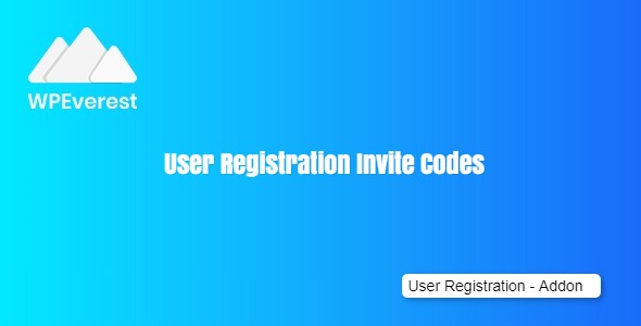 User Registration Invite Codes 1.1.7