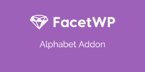 FacetWP Alphabet Add-On 1.3.4
