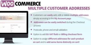 WooCommerce Multiple Customer Addresses 20.1