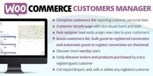 WooCommerce Customers Manager 28.9