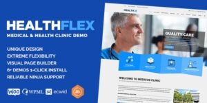HEALTHFLEX Doctor Clinic Health WP Theme 2.5.0