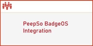 PeepSo BadgeOS Integration 3.9.1.0
