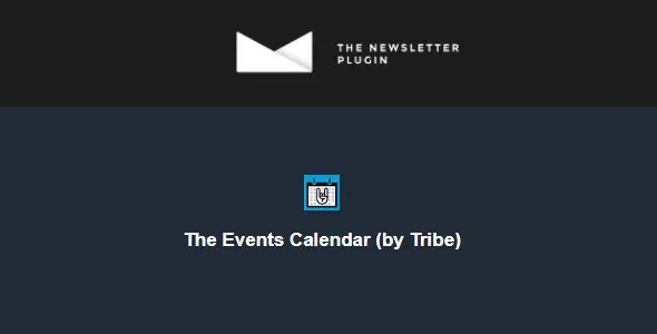 Newsletter The Events Calendar By Tribe 1.1.9