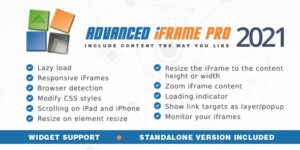 Advanced iFrame Pro 2022.3