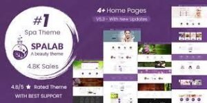 Spa Lab Beauty Salon WP Theme 5.4