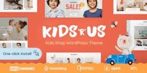 Kids R Us Toy Store Kids Clothes Shop Theme 1.0.6