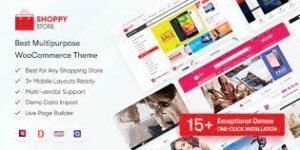 ShoppyStore Multipurpose Responsive WC WP Theme 3.7.9