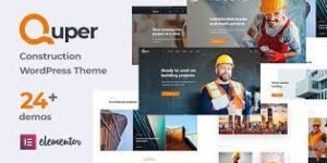Quper Construction Architecture WP Theme 1.12