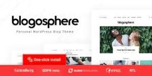 Blogosphere Multipurpose Blogging Theme 1.0.9