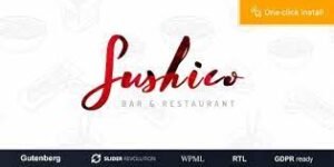 Sushico Sushi and Asian Food WP Theme 1.0.8