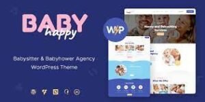 Happy Baby Nanny Babysitting Services WP Theme 1.2.3