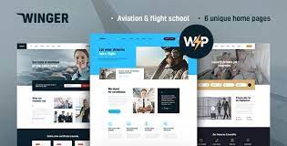 Winger Aviation Flight School Wp Theme 1.0.7