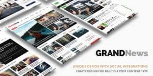 Grand News Magazine Newspaper WP 3.4.3
