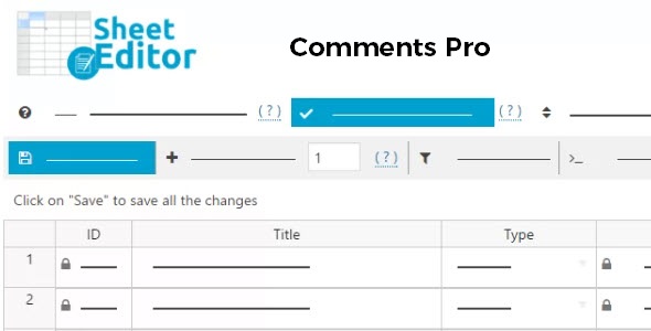 Wp Sheet Editor Comments Pro 1.1.15